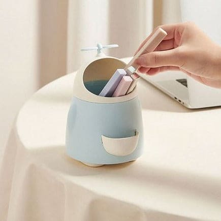 Cute Eve Storage Bucket, Cute Student Pen Holder With Sharpener, Multifunctional Desktop Makeup Brush Storage Box, Mini Desktop Trash Can, Pencil Holder With Chipper Cute Eve Storage Bucket, Cute Student Pen Holder With Sharpener, Multifunctional Desktop Makeup Brush Storage Box, Mini Desktop Trash Can, Pencil Holder With Chipper
